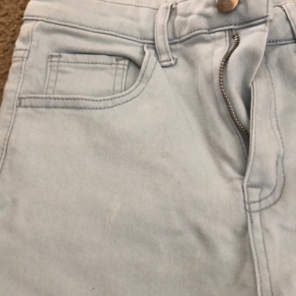 High Waisted Denim Pants - Picture 5 of 6